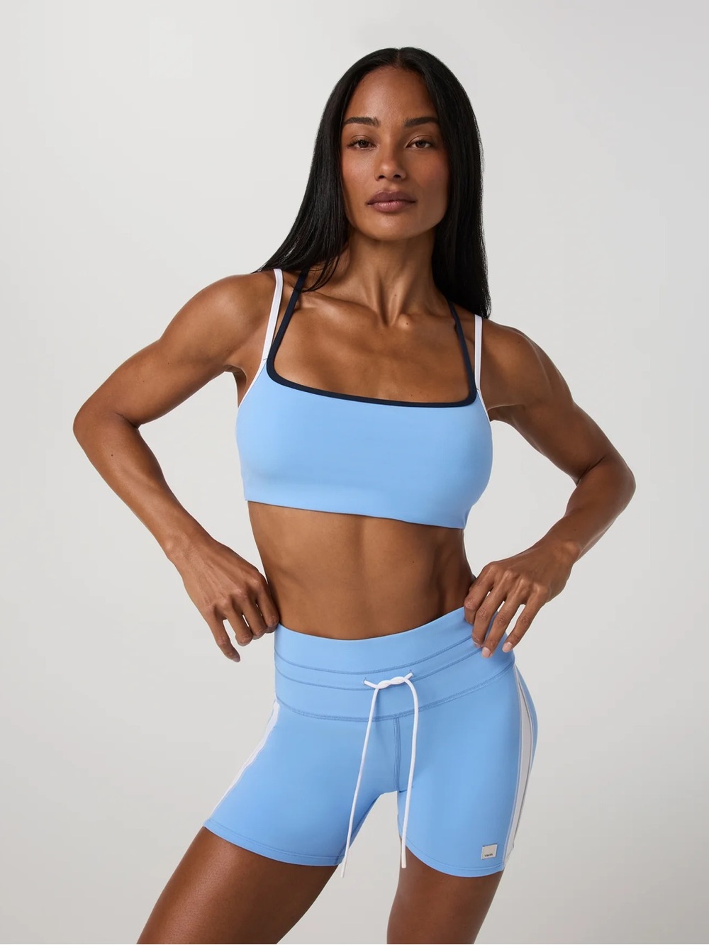 Vuori Daily Bra and Track Shorts Set